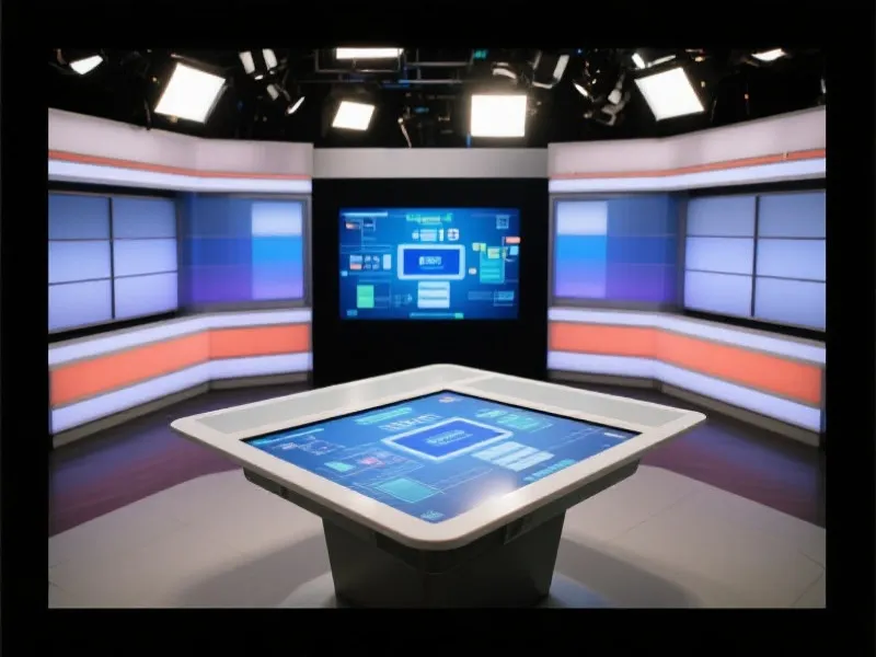 互动桌台示意图